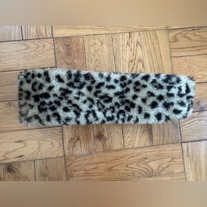 Leopard Print Faux Fur Ear Warm Cover